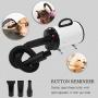 Display4top Professional Pet Grooming Blower,Adjustable Speed Dog Hair Dryer with Heater, Spring Hose and 3 Different Nozzles