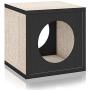 Way Basics Cat Scratcher Cube Scratching Post (Tool-Free Assembly and Uniquely Crafted from Sustainable Non Toxic zBoard Paperboard)