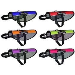 Dogline MaxAire Vest in Training Removable Patch Adjustable Harness Reflective for Puppies Small Medium and Large Dogs