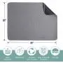 rabbitgoo Washable Pee Pads for Dogs 41 x 32, Waterproof Large Potty Training Pad Super Absorbent Non-Slip Puppy Pads Suitable for Dogs and Cats, 2 Pack, Grey rabbitgoo Washable Pee Pads for Dogs 41 x 32, Waterproof Large Potty Training Pad Super Absorbent Non-Slip Puppy Pads Suitable for Dogs and Cats, 2 Pack, Grey