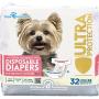 Paw Inspired Disposable Dog Diapers | Female Dog Diapers Ultra Protection Disposable Puppy Diapers Female | Diapers for Dogs in Heat, Period, Excitable Urination, or Incontinence