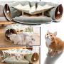ZZK Cat Toys Foldable Mobile cat Tunnel Toy pet Mongoose pup Interactive Games Channel cat pet Supplies cat Litter Cat Spring