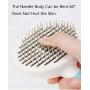 Cat Brush, Dog Hair Remover for Shedding and Grooming, Comb for Small Dog Supplies