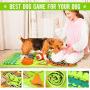 Auland Snuffle Mat for Dogs Training Mat with American Football for Sniffing Dog Games Dog Puzzle for Puppies Training Feeding Foraging Skill and Stress Release