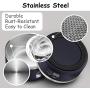 CtilFelix Dog Bowl Stainless Steel Dog Water Bowl Non-Slip Dog Food Bowl Large Portable Pet Feeder Bowl for Medium Large Dogs Cats Deep Holds 64 Ounce Navy