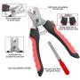 Swhatty Dog Nail Clippers and Trimmer for Pet Claw in pet Grooming and Trimmer Supplies, with Safety Guard to Avoid Over-Cutting Toenail for Small Medium Large Dogs and Cats