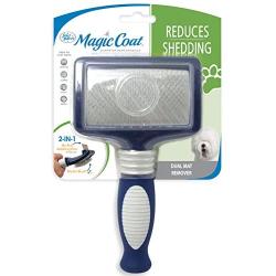 Four Paws Magic Coat Dual Mat Removal Brush for Dogs