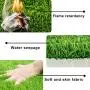 PINVNBY 2 Pcs 11.8” x 23.6” Puppy Grass Pee Pads, Artificial Pet Turf Fake Grass Mat for Puppy Dog Potty Training,Carpet Doormat Indoor & Outdoor Use