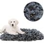 YINXUE Pet Snuffle Mat Durable Washable Dog Cat Slow Feeding Mat (22'' x 16'') Anti Slip Puzzle Blanket for Distracting Smell Training Foraging