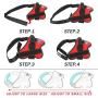 Bolux Dog Harness, No-Pull Reflective Breathable Adjustable Pet Vest with Handle for Outdoor Walking - No More Pulling, Tugging or Choking Bolux Dog Harness, No-Pull Reflective Breathable Adjustable Pet Vest with Handle for Outdoor Walking - No More Pulling, Tugging or Choking