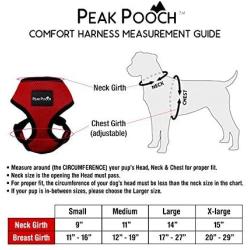 Comfort Control Dog Walking Harness, Support Mesh Padded Vest, Accessory, Collar, Lightweight, No More Pulling, Tugging or Choking, for Puppies, Small Dogs (Sizes: Small, Medium, Large & X-Large)