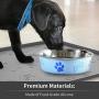 ME.FAN Dog Food Mat[24''x16''] Large Pet Food Mat - Nonslip Silicone Dog Bowl Mat - Washable Dog Feeding Mat for Food and Water, Waterproof Dog Food Mats for Floors