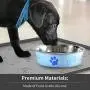 ME.FAN Dog Food Mat[24''x16''] Large Pet Food Mat - Nonslip Silicone Dog Bowl Mat - Washable Dog Feeding Mat for Food and Water, Waterproof Dog Food Mats for Floors