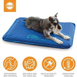 K&H PET PRODUCTS Coolin Comfort Bed - Ultra Thick Cooling Orthopedic Pet Bed