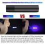 Beike Rechargeable UV Flashlight, Black Light UV Light, 365nm Mini Ultraviolet Blacklight Pet Urine Detector for Dog/Cat Urine, Dry Stains and Bed Bug