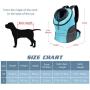 WOYYHO Pet Dog Carrier Backpack Puppy Dog Travel Carrier Front Pack Breathable Head-Out Backpack Carrier for Small Dogs Cats Rabbits