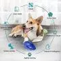 WLHOPE Dog for Rubber Football Toy Squeaky Dog Chew Ball Help Dogs Molar Clean Teeth and Stay Away from Loneliness Suitable for Small Medium Dogs (Dark Blue) WLHOPE Dog for Rubber Football Toy Squeaky Dog Chew Ball Help Dogs Molar Clean Teeth and Stay Away from Loneliness Suitable for Small Medium Dogs (Dark Blue)