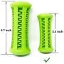 Petpany Dog Toy Ball Healthy Teeth Bite Resistan Keep The Weight Rod Dog Chew Ball for Pet Teeth Cleaning & Education