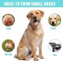 INSHERE Dog Clippers Electric Low Noise Pet Grooming Kit Rechargeable Cordless Dog Trimmer for Grooming Around Paw, Eyes, Ears