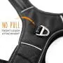 Mighty Paw Dog Sport Harness | No Pull Harnesses with Two Leash Attachments, Comfortable Neoprene Padded Lining, Reflective Safety Stitching. Fully Adjustable for a for Large or Small Pets Mighty Paw Dog Sport Harness | No Pull Harnesses with Two Leash Attachments, Comfortable Neoprene Padded Lining, Reflective Safety Stitching. Fully Adjustable for a for Large or Small Pets