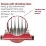 Harley Pet Products Deshedding Tool & Dog Brush Grooming 2 in 1 Dual Rake for Pets - Cats, Dogs and Horses - Short or Long haired Pets - 3 Year Warranty