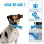 CHZHENG Dog Toothbrush Toy, Silicone Pet Molar Tooth Cleaner Brushing Stick Puppy Dental Care Dog Toy Accessories for Large Medium Small Dogs - Fun to Chase and Fetch,Blue CHZHENG Dog Toothbrush Toy, Silicone Pet Molar Tooth Cleaner Brushing Stick Puppy Dental Care Dog Toy Accessories for Large Medium Small Dogs - Fun to Chase and Fetch,Blue