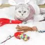 ocijf179 Cat Teaser Pet Cat Kitten Teaser Plush Fish Octopus Retractable Rod Fishing Pole Catnip Toy - Octopus## ocijf179 Cat Teaser Pet Cat Kitten Teaser Plush Fish Octopus Retractable Rod Fishing Pole Catnip Toy - Octopus##