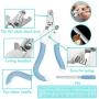 KJDJR Dog Toothbrush Stick, Starfish Dog Chew Toys Treat Dispensing Dog Toothbrush Toys for Medium Large Breed Interactive Training and Fun (Turquoise)