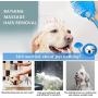 Pet Shower,Dog Brush, Pet Bathing Tool | Pet Shower Sprayer & Scrubber in-One, Large Dog, and Livestock Bathing- Garden Hose Adapter Included,Get 2 pet toothbrushes