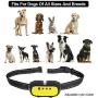 Geilibuy Dog Training Collar, Small Spray Antibark Collar for Small to Large Dogs 8-100lbs, 2In1 Rechargeable Spray Dog Collar with 500Ft Remote, Spray, Beep Shock Modes, Adjustable