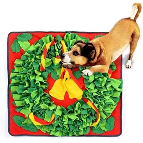 ZUZG Snuffle Mat for Dog,Interactive Puzzle Toys,Slow Feeder Licking Mat Encourgaing Natural Foraging Skills, Pet Activity Mat for Small Medium Dogs Stress Release ZUZG Snuffle Mat for Dog,Interactive Puzzle Toys,Slow Feeder Licking Mat Encourgaing Natural Foraging Skills, Pet Activity Mat for Small Medium Dogs Stress Release
