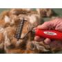 Easy Pet Grooming Undercoat Rake-DeSheddingTool-Fantastic for Dogs & Cats Grooming Durable Dog Groomer -Pet Brush-Cat Grooming-Grooming Tool