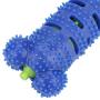 FAMKIT Silicone Blue Green Pet Molar Tooth Cleaner Brushing Stick Cleaning Supplies Toothbrush Toy for Dogs