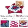 N/G Pet Snuffle Mat for Dogs,Slow Feeding Training Mat,Nosework Blanket,Dog Interactive Puzzle Toys,Durable Pet Sniffing Pads,Pet Activity Mat,Encourage Natural Foraging Skills,Pentagram 28x28inch