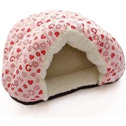 Pet Bed House Soft Nest for Cats Dog，Winter Ultra Soft Cat Cube，Pet House Cave for Small Medium Dog Puppy，Warm Sofa Bed for Sleeping Playing Resting ，Dog Tent Bed Perch Hideout，Self Warming Cat Kennel