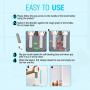 Petspective Pet Hair Remover Brush – Double-Sided Dog & Cat Lint Remover with Self-Cleaning Base Keeps Your Sofa, Beddings, Carpet, Clothes Free of Pet Hairs – Travel Sized Pet Hair Brush