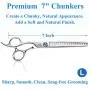 JASON Left Handed 7'' Dog Grooming Scissors, Ergonomic Blending, Chunkers, Curved, Straight Cat Pet Hair Trimming Thinning Shears with Offset Handle and a Jewelled Screw, Professional