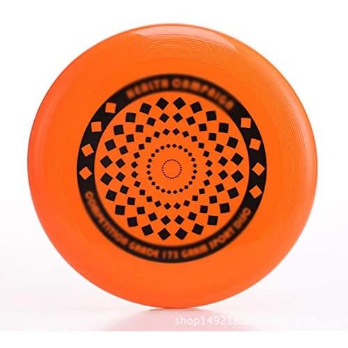 Dafang Dog Frisbee Training Toys Flying Discs Flyer Silicone for Big Small Dogs Soft Tooth Resistant Rubber 1 Pack, 9'' Diameter Large Flying Disc Frisbee (Random Color)