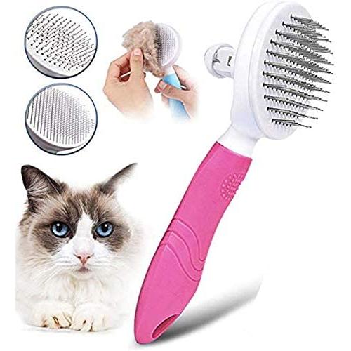 aOaO Dog Brush,Slicker Pet Grooming Brush The Ultimate deshedding Tool “ for Dogs, Cats and Horses Reduces Shedding by%90