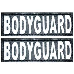 Doggie Stylz Set of 2 Reflective Body Guard Removable Patches for Service Dog Harnesses & Vests.