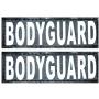 Doggie Stylz Set of 2 Reflective Body Guard Removable Patches for Service Dog Harnesses & Vests.