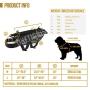 OneTigris Tactical Dog Harness,Large Dog Harness, K9 Mesh Vest Powertrain with Webbing and Leash Clip for Training Hiking Walking