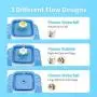 Cat Water Fountain with LED Water Level Window, 84oz/2.5L Automatic Pet Fountain, Ultra Silent Healthy and Hygienic, 3 Modes Drinking Fountain, with 1 Carbon Filter and 1 Large Silicone Mat Cat Water Fountain with LED Water Level Window, 84oz/2.5L Automatic Pet Fountain, Ultra Silent Healthy and Hygienic, 3 Modes Drinking Fountain, with 1 Carbon Filter and 1 Large Silicone Mat