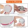 HESTIA Interactive Cat Toy Ball, Automatic Rolling Kitty Toys for Indoor Cats, USB Charging 360 Degree Self Rotating Ball,Build-in Catnip Spinning Color Led Light,with Feather/Bell Toy for Cats/Kitten