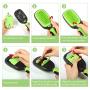 ZolooPet Dog Brush Cat Brush Pet Grooming Kit 7 in 1 Double Sided Pet Dematting Deshedding Comb Massage pin Brush with Pet Clipper and Diamond Nail File for Pet with Thick, Short, Medium, Long, Curly, and Wiry Hair