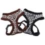 Puppia Leonard Harness A, Small, Brown