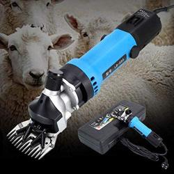 Dzhot51 220V 580W Electric Sheep Goat Clipper Shears Groomer Wool Shearing Farm Animal Blue