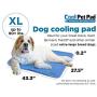 The Green Pet Shop Dog Cooling Mat - Pressure-Activated Gel Cooling Mat For Dogs - This Pet Cooling Mat Keeps Dogs and Cats Comfortable All Summer - Avoid Overheating, Ideal for Home and Travel