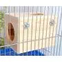 Megawa Pet Chinchilla Hut Hideout Natural Pine Small Animal Hideout for Chinchilla Squirrel Sugar Gliders Megawa Pet Chinchilla Hut Hideout Natural Pine Small Animal Hideout for Chinchilla Squirrel Sugar Gliders