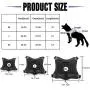 Wgwioo Tactical Service Dog Harness, Dog Training Vest with Molle Pouches and Bottle Holder for Medium Large Dogs Wgwioo Tactical Service Dog Harness, Dog Training Vest with Molle Pouches and Bottle Holder for Medium Large Dogs